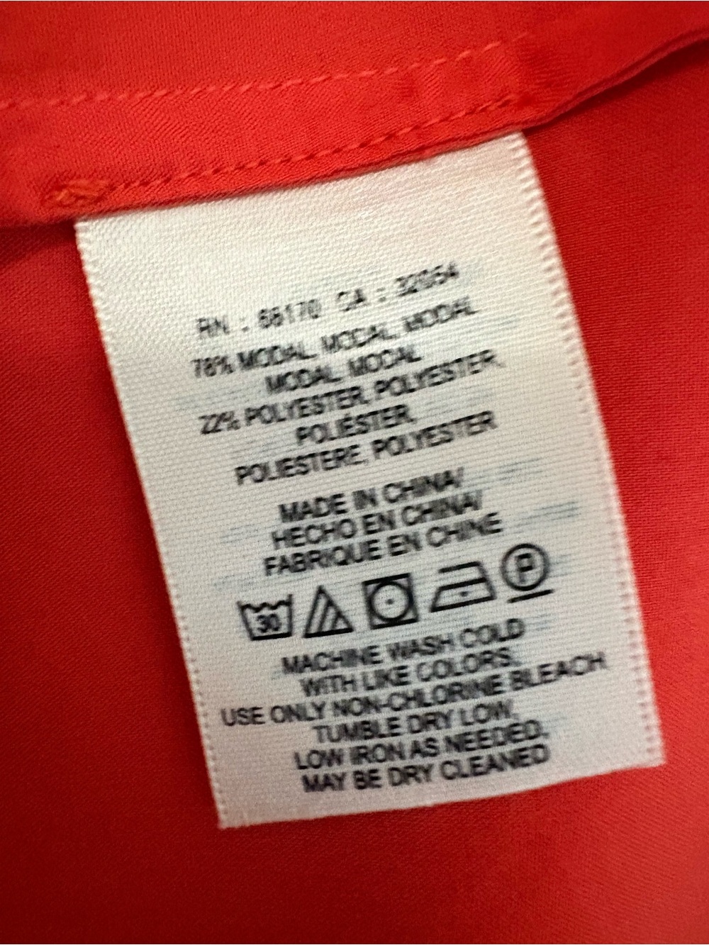 Anthro HD in Paris Sassafras Dress Coral Spaghetti-Strap Modal Maxi Dress Sz 4 - Picture 7 of 11